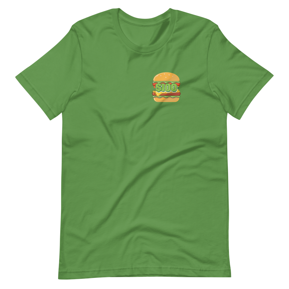 $100 Hamburger T-Shirt 