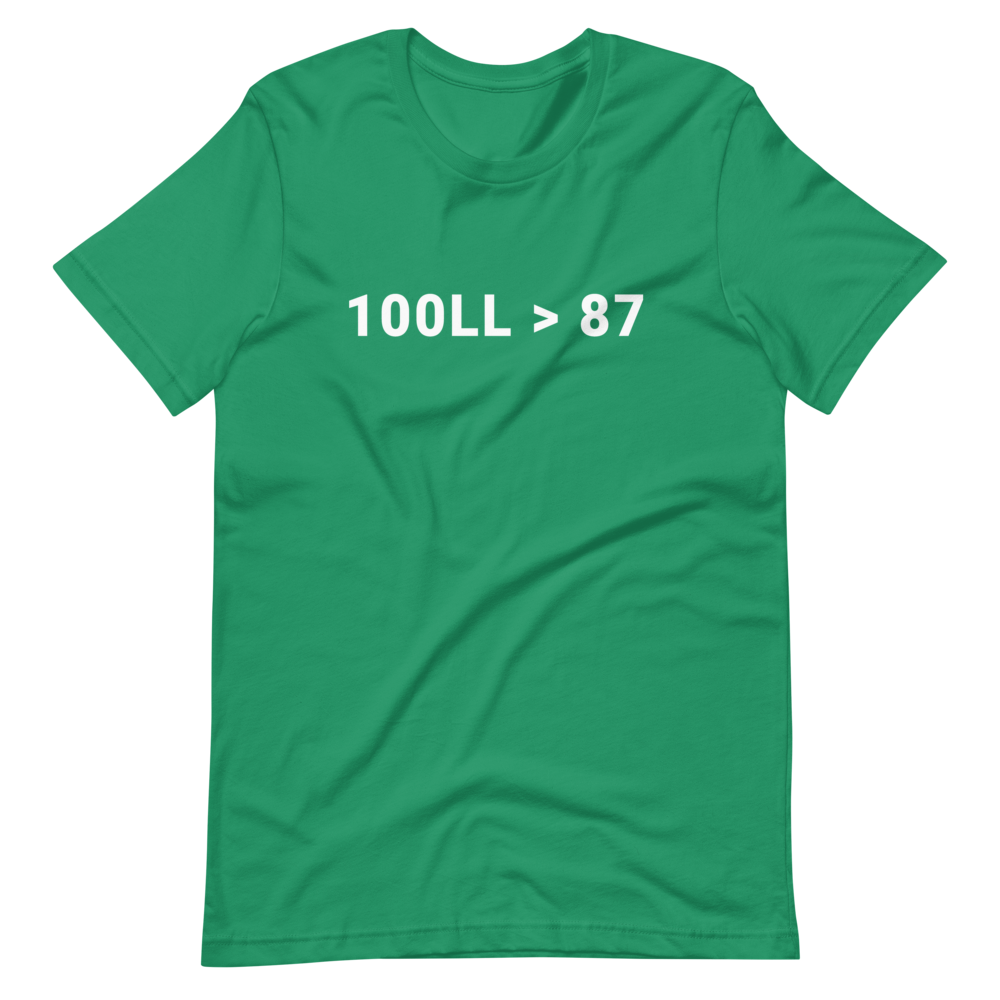 100LL > 87 T-Shirt 