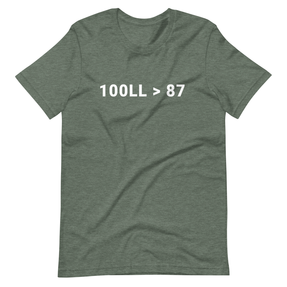 100LL > 87 T-Shirt 