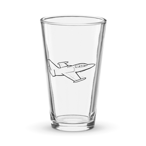 Aero L-39 Albatros Jet Trainer  Shaker Pint Glass