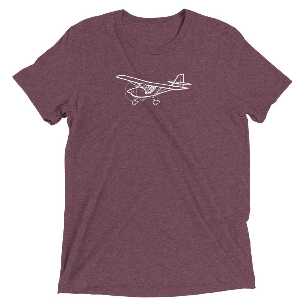 Aeropro Eurofox Light Sport Aircraft Tri-blend T-Shirt 