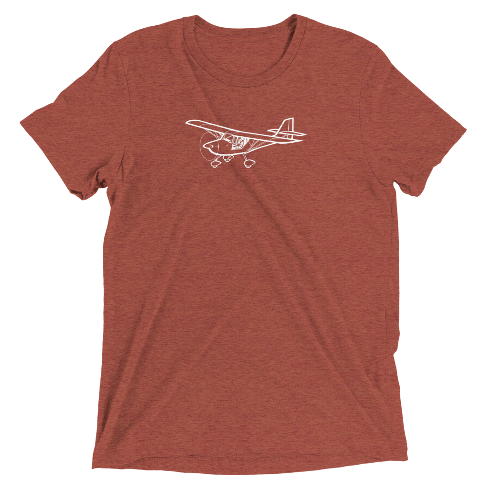 Aeropro Eurofox Light Sport Aircraft Tri-blend T-Shirt 