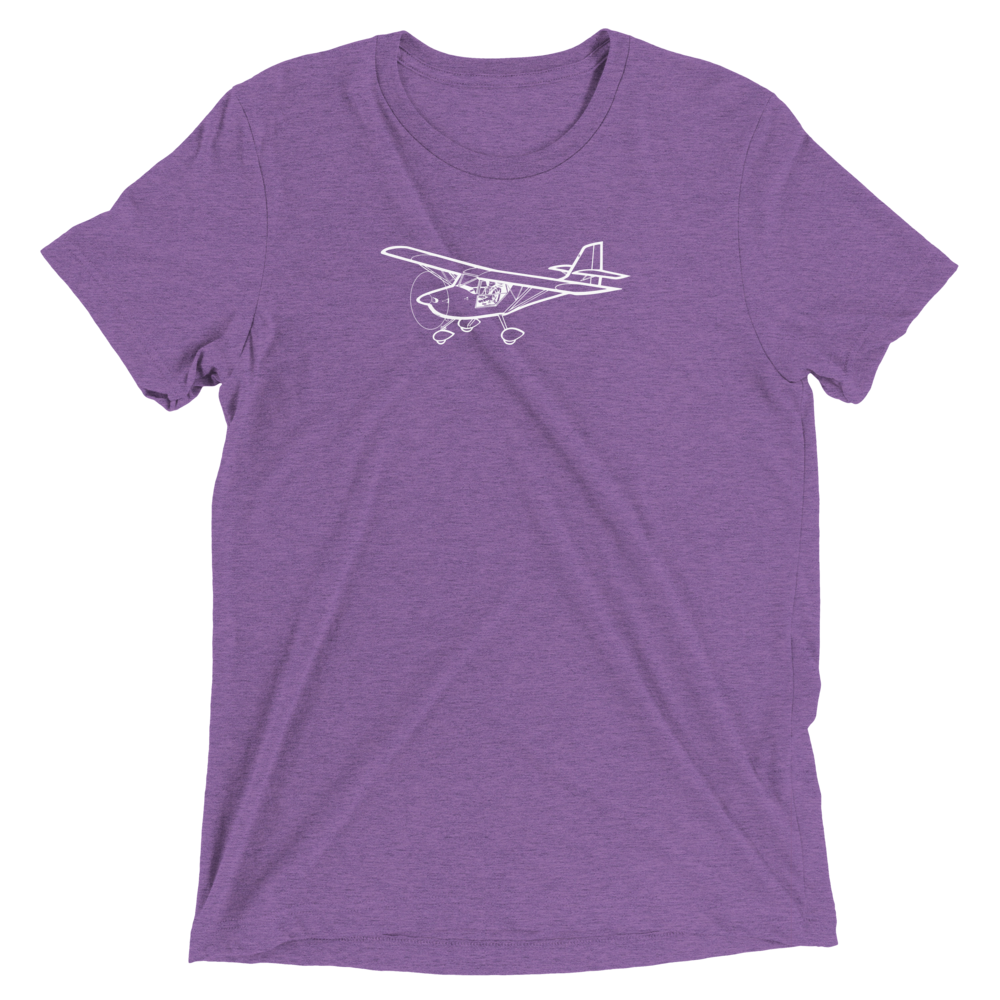 Aeropro Eurofox Light Sport Aircraft Tri-blend T-Shirt 