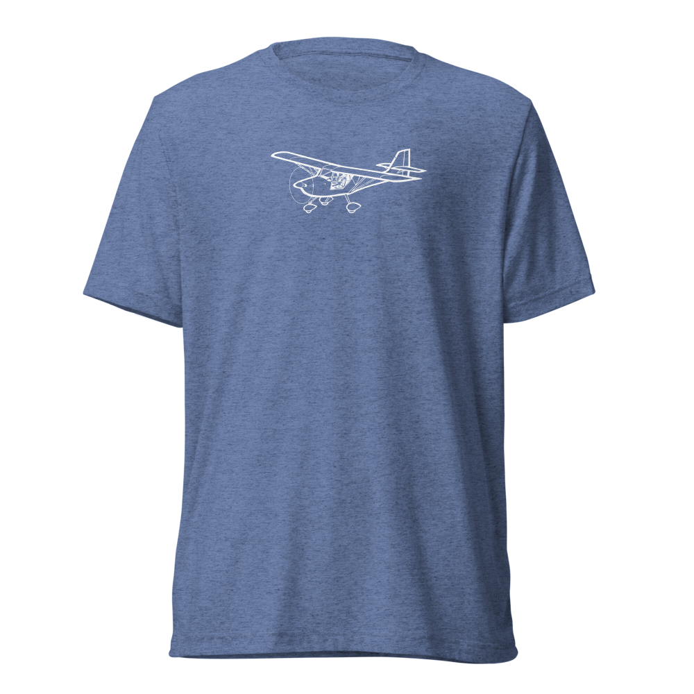 Aeropro Eurofox Light Sport Aircraft Tri-blend T-Shirt 