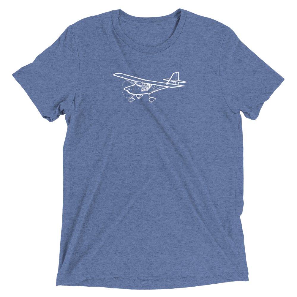 Aeropro Eurofox Light Sport Aircraft Tri-blend T-Shirt 