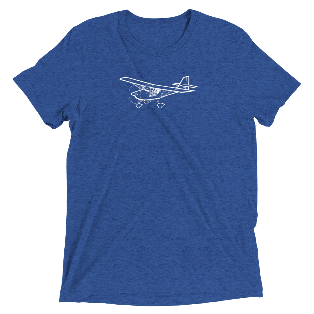 Aeropro Eurofox Light Sport Aircraft Tri-blend T-Shirt 