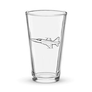 Air Force's Agile F-5 Tiger II 2  Shaker Pint Glass