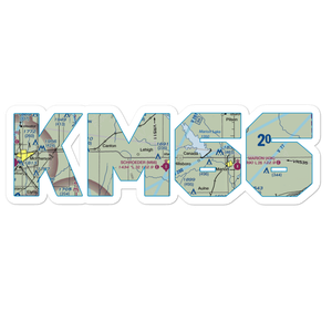 Alfred Schroeder Field (M66) VFR Sectional Sticker