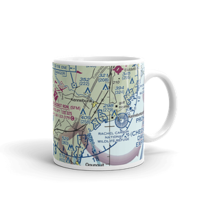 Bauneg Beg Seaplane Base (ME57) VFR Sectional  Mug