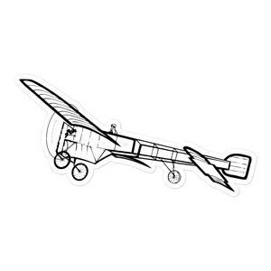 Blériot Channel Conqueror Sticker