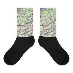 Burris Ranch Airport (2TE6) VFR Sectional Socks