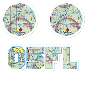 Charlton Strip (05FL) VFR Sectional Sticker Pack