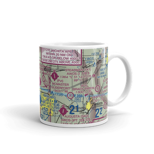 Colonel James Jabara Airport (AAO) VFR Sectional  Mug