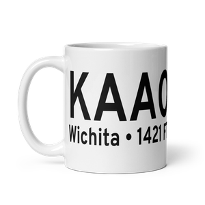 Colonel James Jabara Airport (KAAO) ICAO Mug