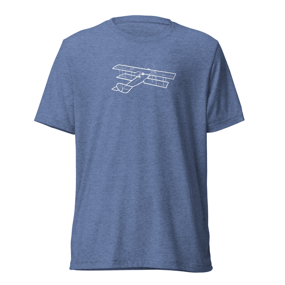 Curtiss JN-4 Jenny Tri-blend T-Shirt 