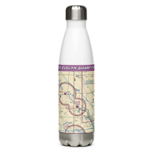 Evelyn Sharp Field (ODX) VFR Sectional Water Bottle