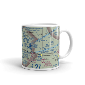 Hutchinson Municipal Airport (HUT) VFR Sectional  Mug
