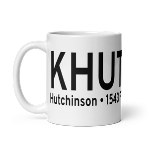 Hutchinson Municipal Airport (KHUT) ICAO Mug