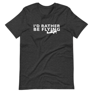 I'd Rather Be Flying Distressed T-Shirt
