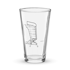 Kasper Wing Ultralight Pioneer  Shaker Pint Glass