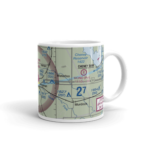 Kingman Airport Clyde Cessna Field (9K8) VFR Sectional  Mug