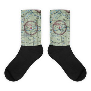 Kingman Airport Clyde Cessna Field (9K8) VFR Sectional Socks
