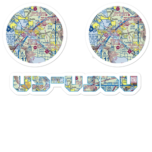 Lakeside Seaplane Base (22FL) VFR Sectional Sticker Pack
