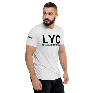 Lyons (KLYO) Airport Tri-blend T-Shirt