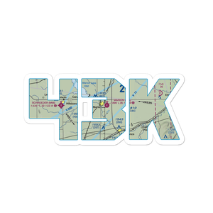 Marion Municipal Airport (43K) VFR Sectional Sticker