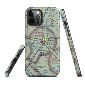 Mc Pherson Airport (MPR) VFR Sectional  Tough iPhone Case