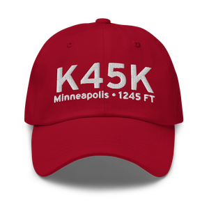 Minneapolis City County Airport (K45K) ICAO Hat