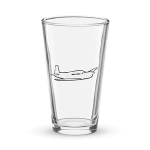 Mooney M20J Speedster 2  Shaker Pint Glass