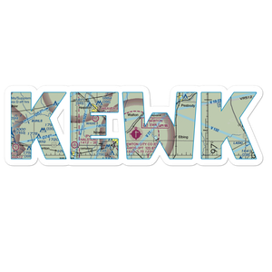 Newton City-County Airport (EWK) VFR Sectional Sticker
