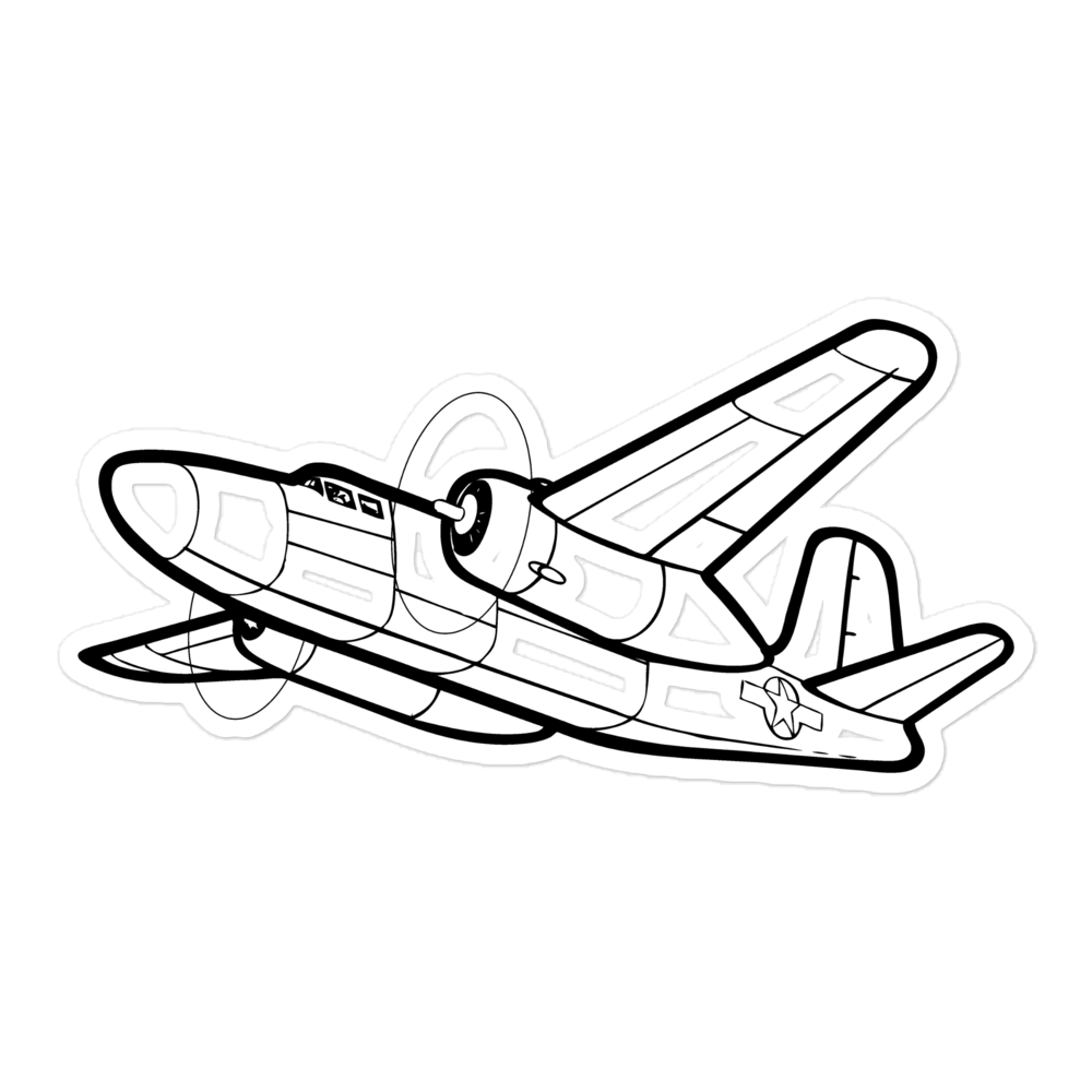 Northrop P-70 Night-Fighter Sticker 