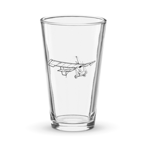 Rally 2B Ultralight Marvel  Shaker Pint Glass