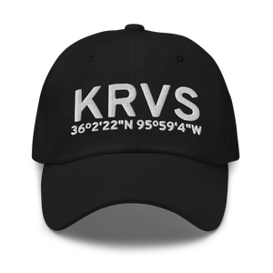 Richard Lloyd Jones Jr Airport (KRVS) ICAO Hat