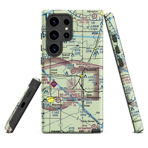 Runyan Aviation Airport (IL15) VFR Sectional Samsung Phone Case