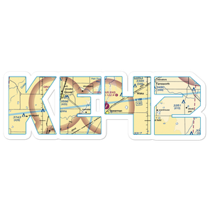 Spearman Municipal Airport (E42) VFR Sectional Sticker