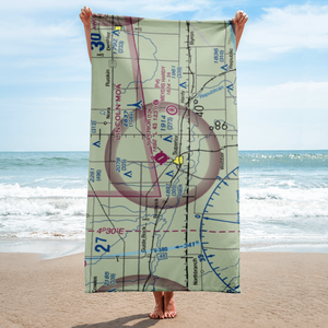 Superior Municipal Airport (12K) VFR Sectional Towel