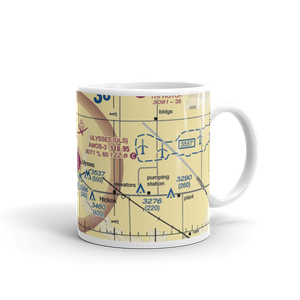 Ulysses Airport (ULS) VFR Sectional  Mug