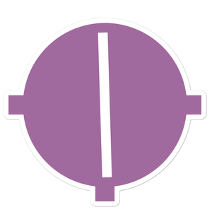 Westport Airport 71K Chart Symbol (No Label) Stickers