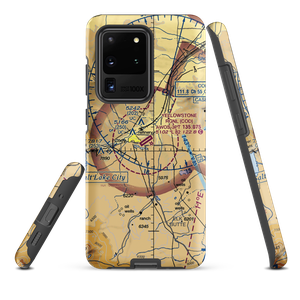 Yellowstone Regional Airport (COD) VFR Sectional Samsung Phone Case