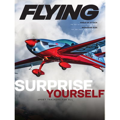FLYING Magazine Cover Print - December 2020 Poster