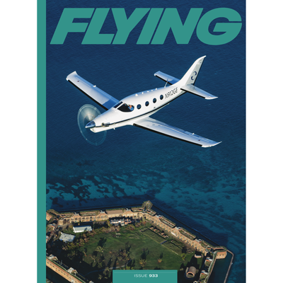 FLYING Magazine Cover Print - December 2022 12×16 Canvas