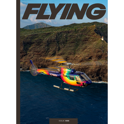 FLYING Magazine Cover Print - March 2023 Poster