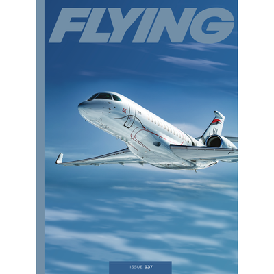 FLYING Magazine Cover Print - May  2023 24×36 Metal Print