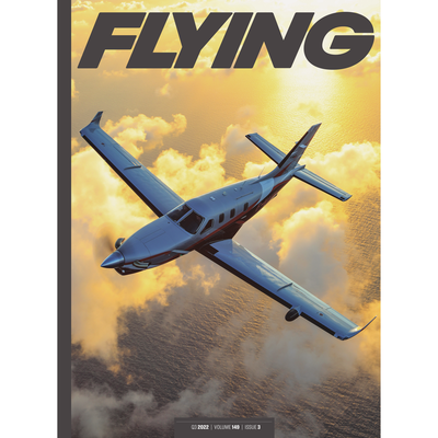 FLYING Magazine Cover Print - Quarter 3 2022 12×16 Canvas
